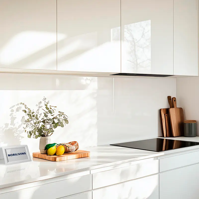 Küchenrückwand Weiss 1-5 teilig