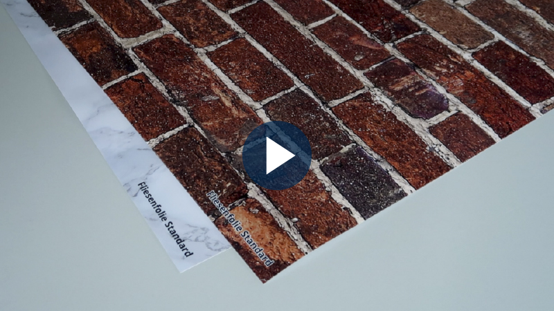Fliesenfolie Video Vorschau